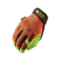 Mechanixwear SMG-99-009 Mechanix Wear Medium Hi-Viz Orange And Hi-Viz Yellow The Safety Original Full Finger Synthetic Leather A